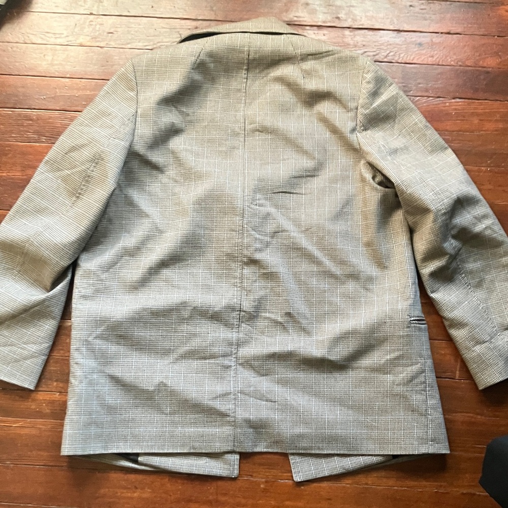 COS Oversized Checked Double Breasted Blazer - image 12